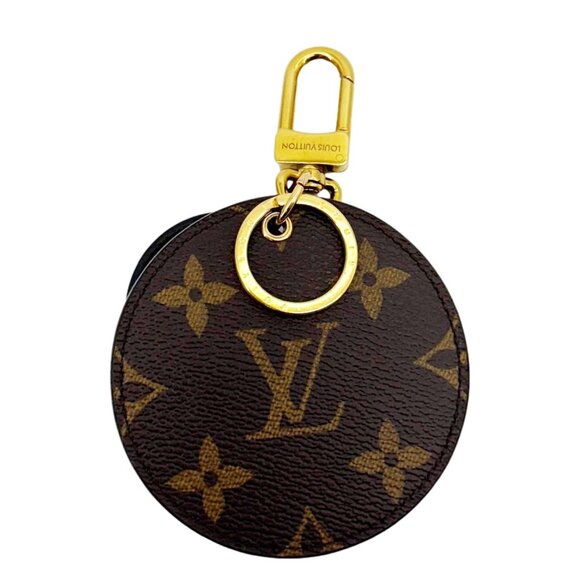 Louis Vuitton  Reverse Monogram Canvas Round Charm Key Holder Brown - Picture 4 of 10